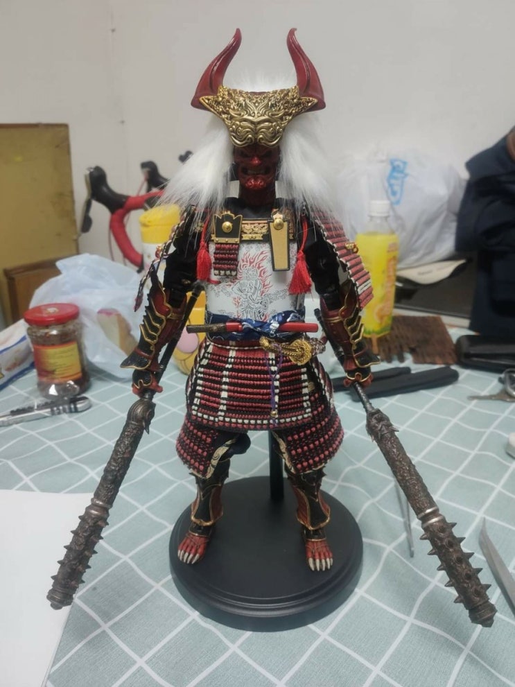  『COOMODEL』1/6 Red Ghost of Mount Kurama (쿠라마) 실제품 [해외 리뷰]
