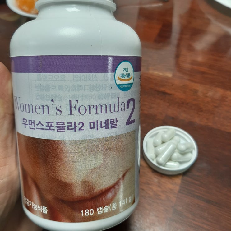  갱년기 여성 영양제 유니시티 우먼스포뮬라2 미네랄