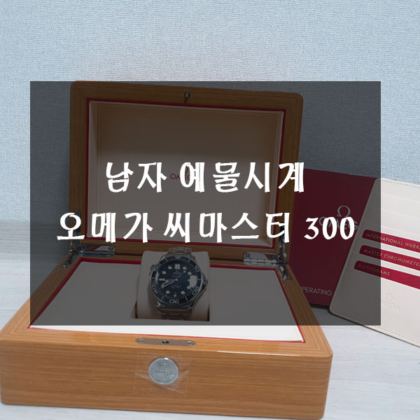  남자 예물시계 오메가 씨마스터 다이버 300 신형
