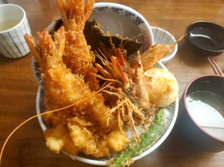  홍대맛집 일식 에도마에 텐동 하마다