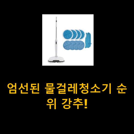 엄선된 물걸레청소기 순위 강추! 엄선된 물걸레청소기 순위 강추!