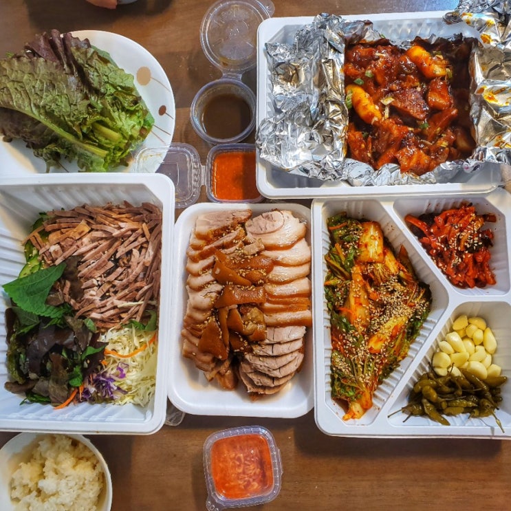  정관 코로나 안전하게 집에서 족발