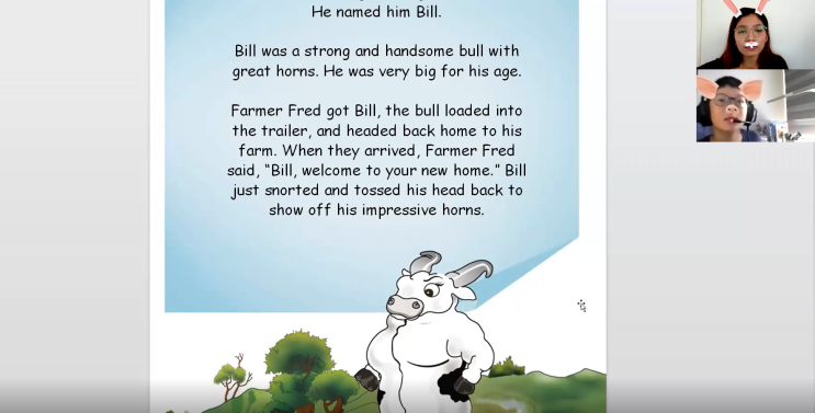  Exploring New Vocabularies through stories!