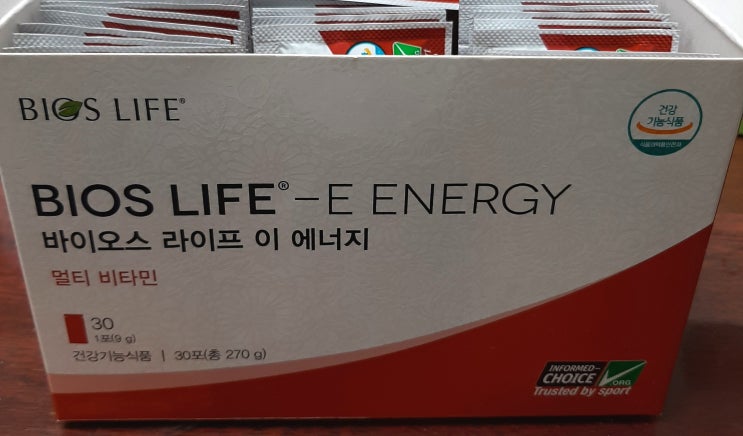  피로회복과 활력을 위한 유니시티 바이오스 라이프 이 에너지