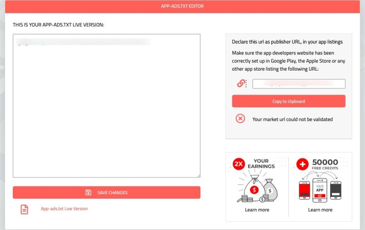  애드몹(Admob) app-ads.txt 해결하는 방법