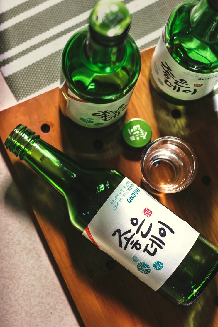  드디어 나도 아이셔소주 마셔 보았다!