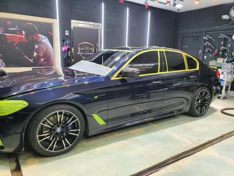 오산 수목원로 / 광택 / BMW / 5시리즈