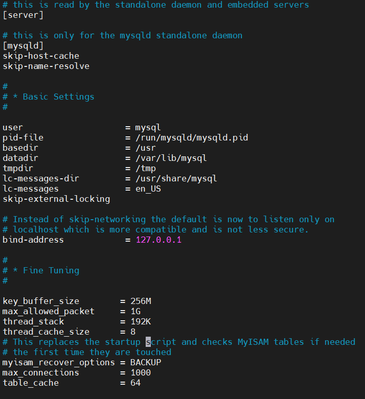 [MySQL] Ubuntu 18.04 Mysql(MariaDB) 설정 및 튜닝(최적화)하기