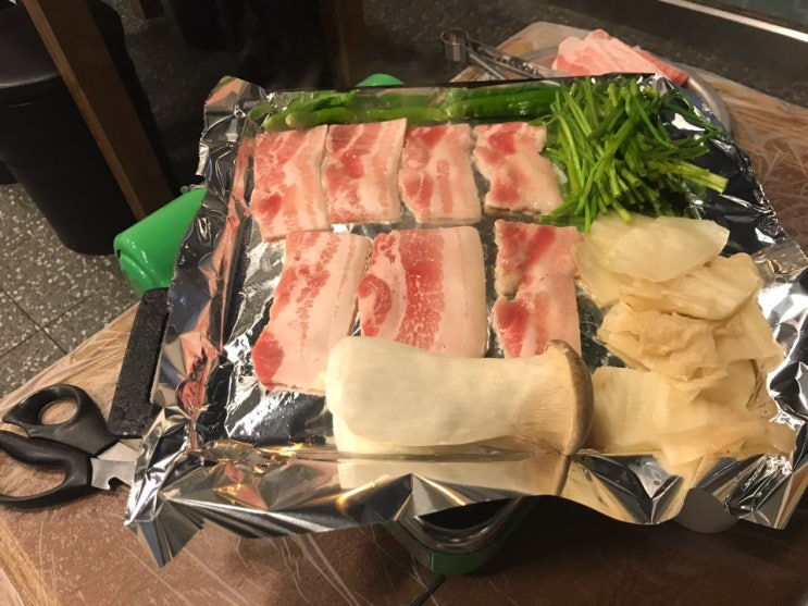  목포 맛집,  은하수식당 레트로 냉동삼겹살 맛집