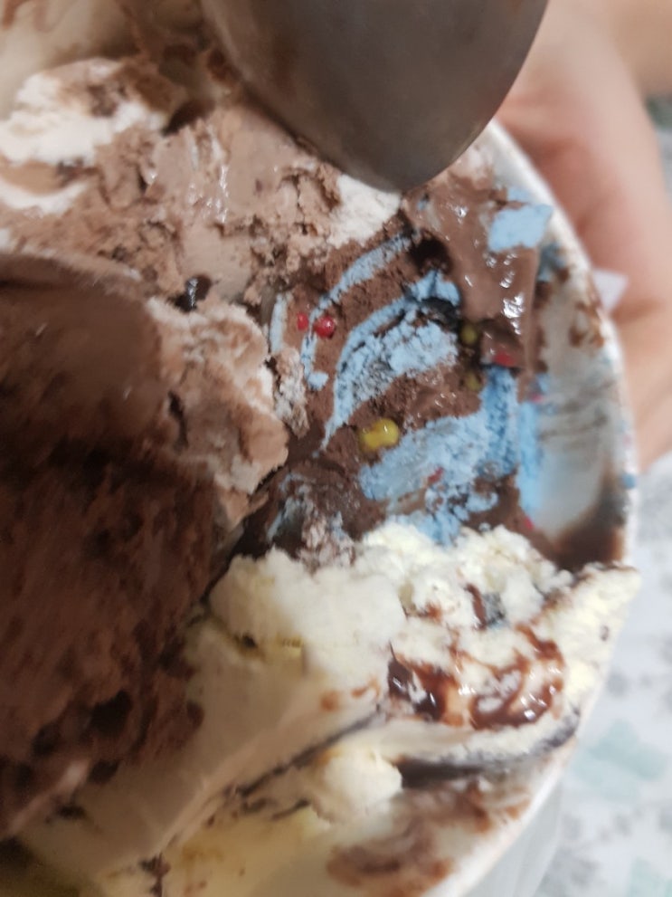  베스킨라빈스 신상 촉촉한 초콜릿칩 맛후기
