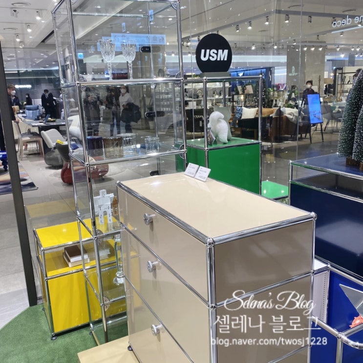  USM Haller 가구 수납장 주문 [판교 현대백화점] 후기 계약하고 왔어요