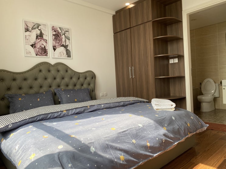 하노이 빈홈 디캐피탈(vinhomes d'capitale) 3룸 풀옵션 20층 - 2600만동
