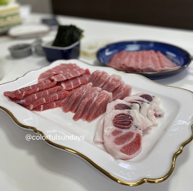 집에서 프리미엄 참치회를?! 인어교주해적단에서 참다랑어 1급 통뱃살 1kg 주문했어요 집에서 프리미엄 참치회를?! 인어교주해적단에서 참다랑어 1급 통뱃살 1kg 주문했어요