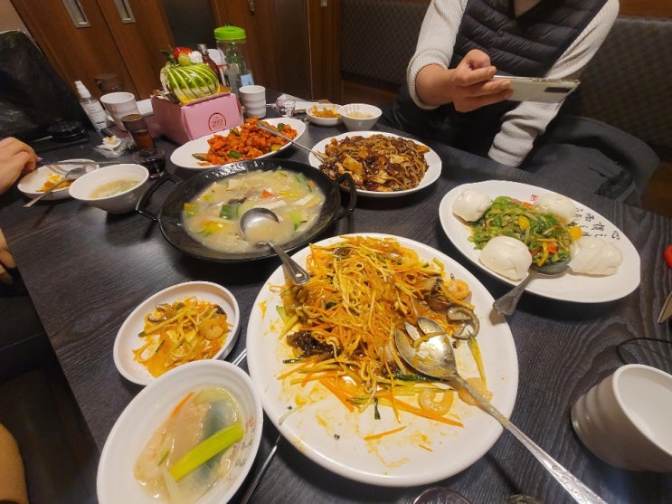  성남 홍콩 중화요리 ~ 쟁반짜장,양장피,사천탕수육,해물누룽지탕,고추잡채 !! 리뷰