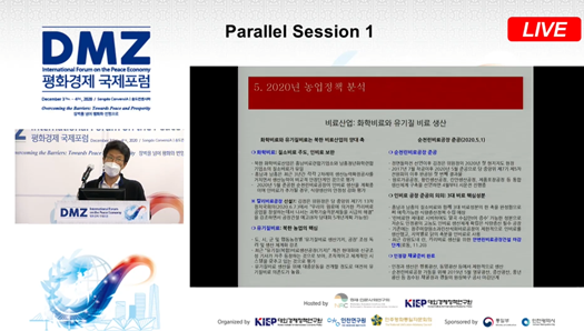 DMZ 평화경제 국제포럼 및 분과세션(2일차)
