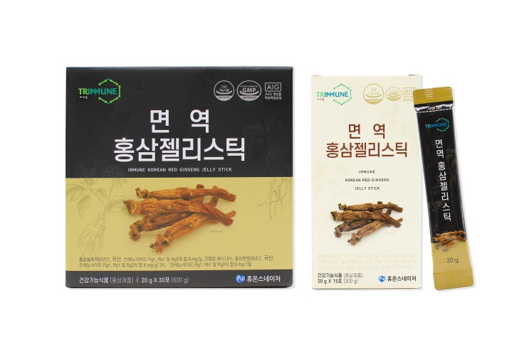  홍삼추천/트리뮨 면역홍삼젤리스틱