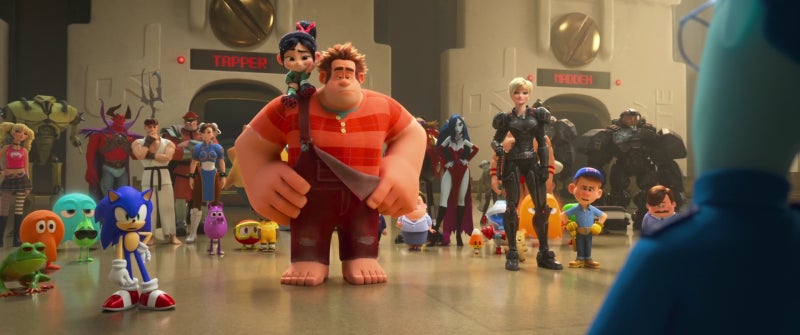 난파해 랄프 2 소닉