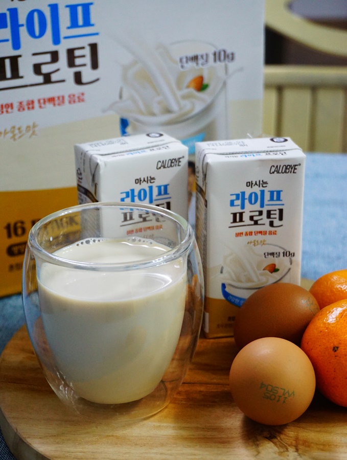  식물성단백질 음료 간편해서 더욱 좋은 칼로바이 마시는라이프프로틴