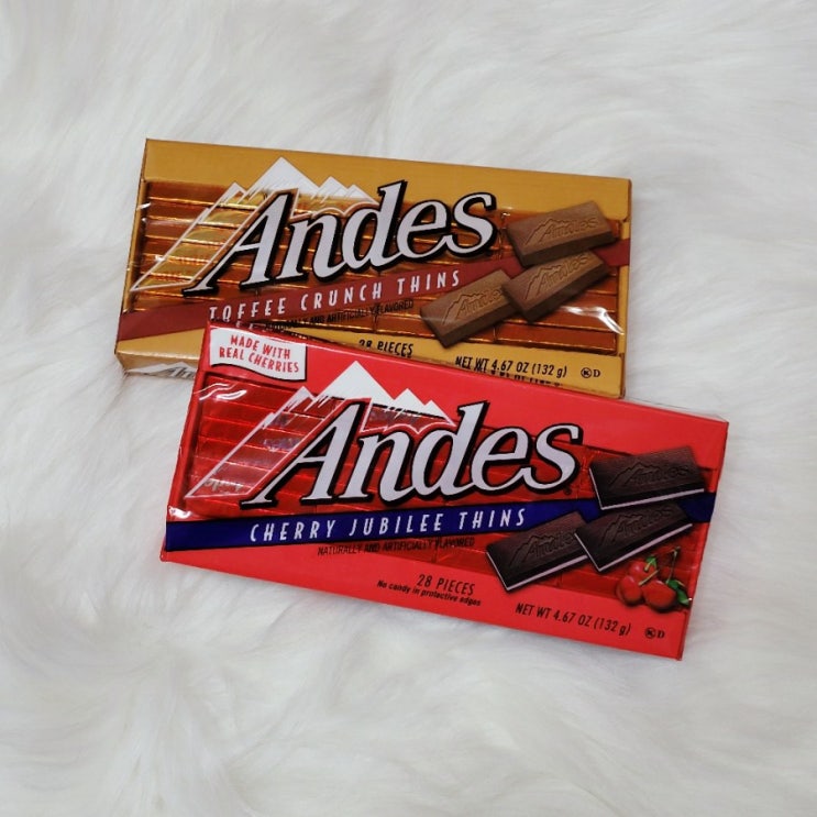  앤디스 초콜릿 체리 크런치 Andes chocolate