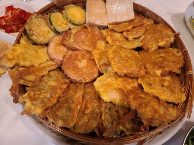  부천술집 신중동역맛집 모듬전 세트메뉴