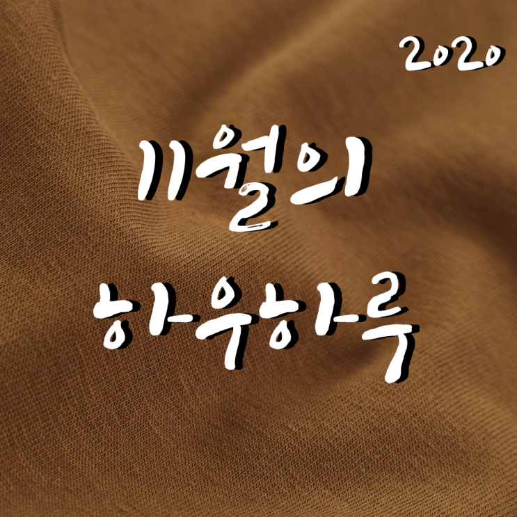  11월의 하우하루 - 벌써부터 송년회
