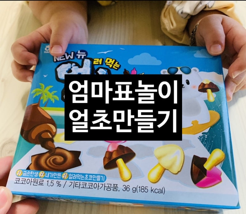 얼려먹는 초코 만들기 얼초만들기 : 네이버 블로그
