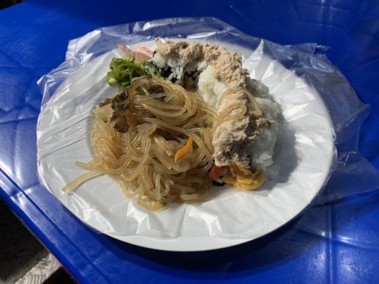  빵이맛집:)서울광장시장맛집"원조누드김밥+박가네빈대떡"