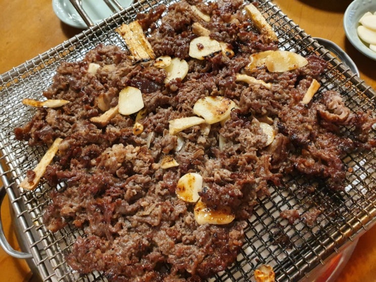 울산 언양기와집불고기 등산 후 시원한 맥주와 함께
