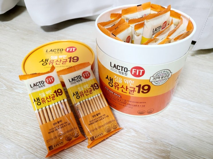 종근당 락토핏 생유산균 19 장건강을 위한 한포! 종근당 락토핏 생유산균 19 장건강을 위한 한포!