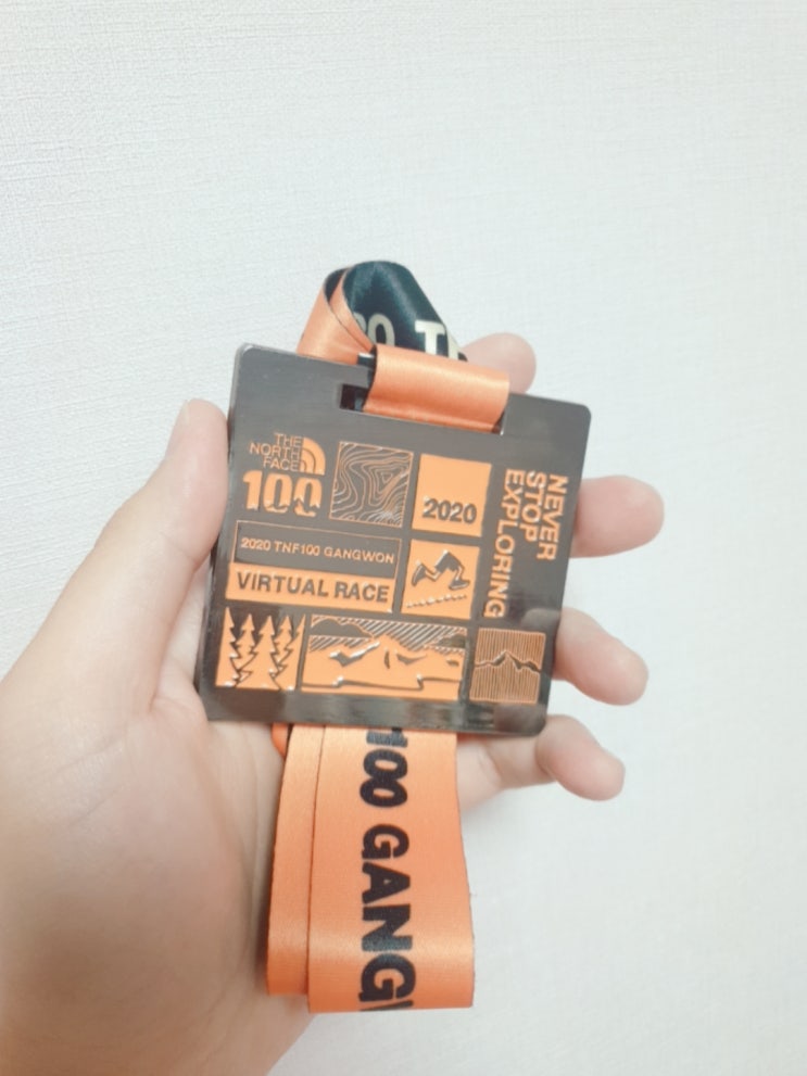  [러닝, 버추얼 레이스]-히어로 레이스, 2020 TNF100 강원 버추얼 레이스