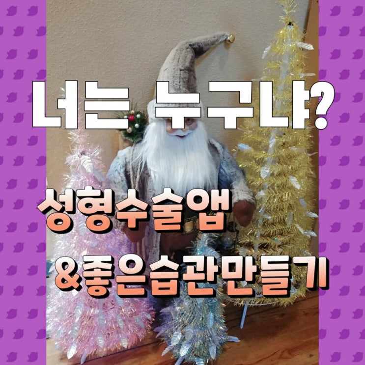  블로그에 얼굴 올리기 민망하다구요? 공주로 만들어주는 성형수술앱