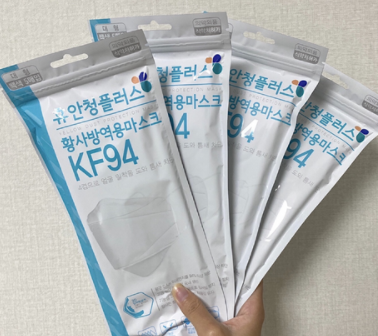  휴안청 kf94 마스크 미세먼지 50매