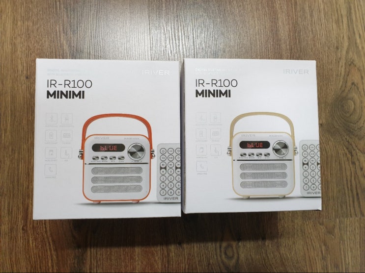  라디오기능이 있는 아이리버 블루투스 스피커 IR-R100MINIMI 사용후기