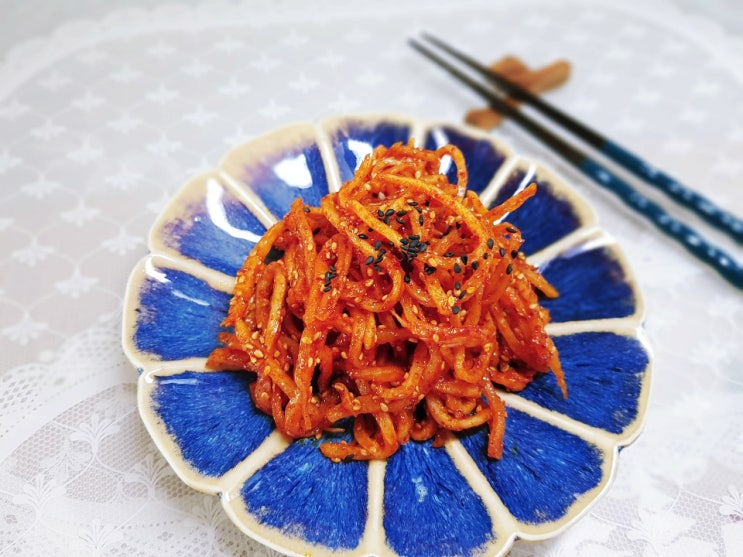  백파더 진미채 (이번에는 만능무침양념이다 황태포 무침, 국물용멸치무침 밑반찬 만들기)