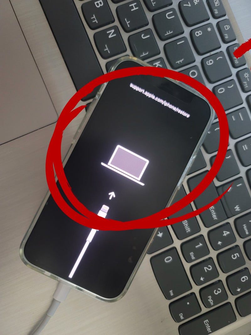 아이폰12미니 dfu모드 복원법은?