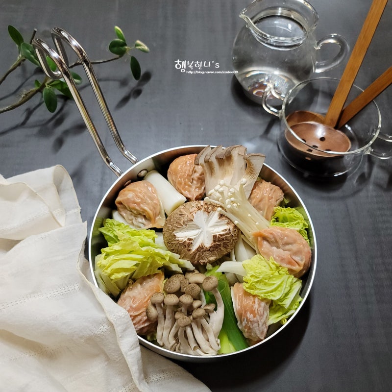 백종원 만두전골 레시피 육수 없이 끓여도 맛있는 비법