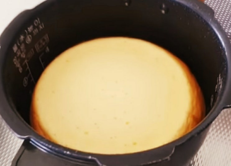 전기밥솥으로 치즈케이크 만들기(엄청 간단하고 맛나는 치즈케이크)