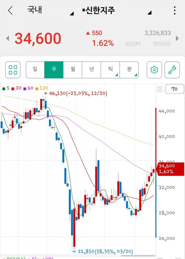  신한지주 연말배당 배당금