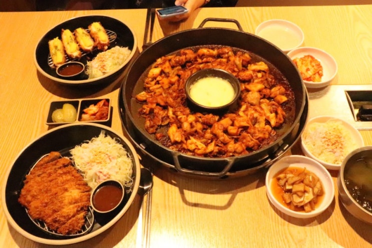  [서울맛집]아재네돈가스&닭갈비 이집 광화문맛집 맞네요
