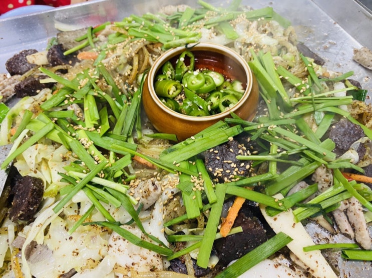 신림 순대타운 맛집 미자네백순대 후기