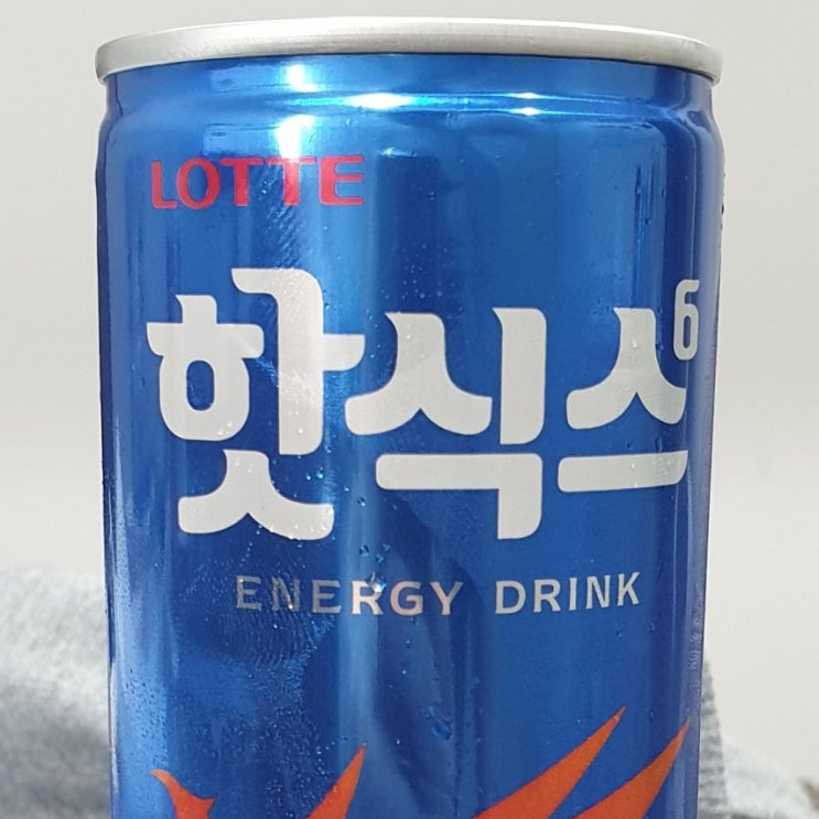  롯데 핫식스 에너지 드링크 음료 칼로리(열량), 타우린, 카페인 함량, 영양성분 정보, 가격