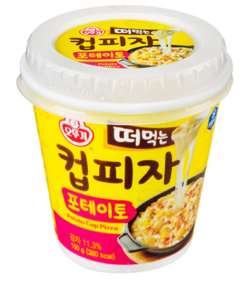  오뚜기 떠먹는 컵피자 포테이토 (냉동)