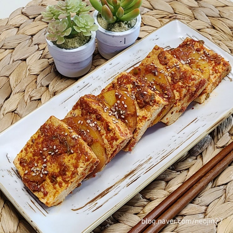 Jinny's집밥레시피 두부조림 감자넣어 더 맛있는 초간단 두부감자조림요리 Jinny's집밥레시피 두부조림 감자넣어 더 맛있는 초간단 두부감자조림요리
