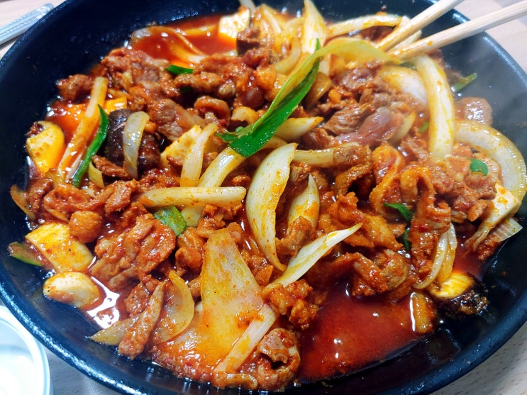  뒷골생오리 간편 밀키트로 만든 간장오리불고기