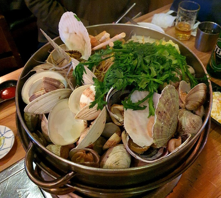  오목교 직장인 추천, 목동해물 모둠조개탕