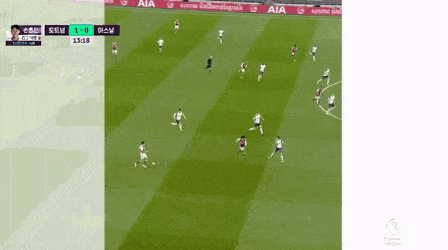  손흥민 리그 10호골 원더골 풀버젼.gif