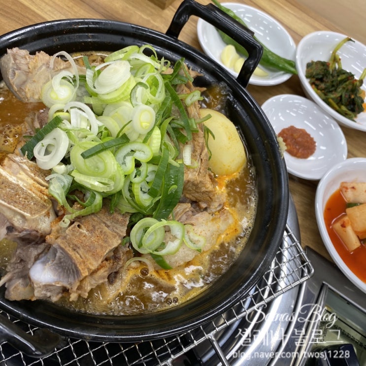  원조감자탕 일미집 평촌 맛집 깔끔한 국물과 푸짐한 고기
