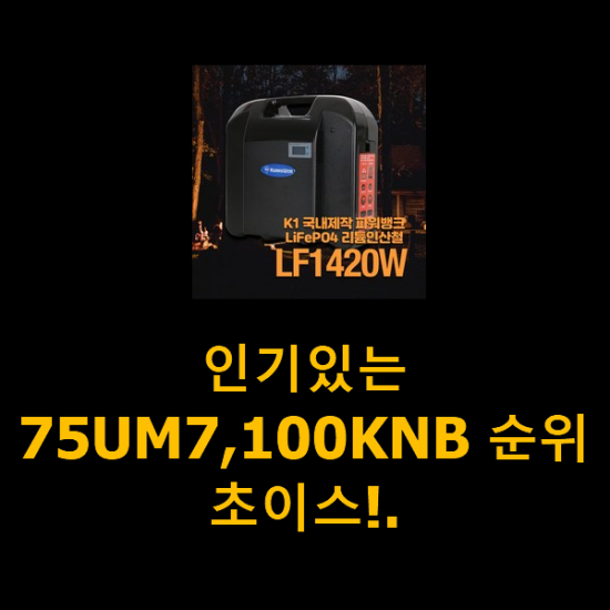 인기있는 75UM7,100KNB 순위 초이스!.