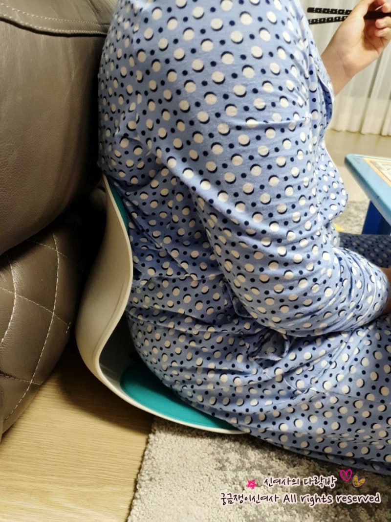 커블체어키즈 바른자세를 위해