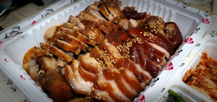  구미 옥계 맛집, 가장맛있는족발(족발, 주먹밥)
